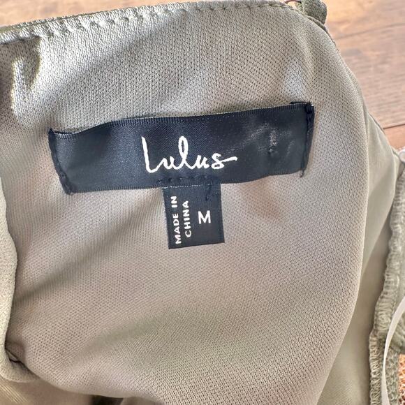 Lulus Kaylin Sage Pleated Lace Maxi Dress - Picture 9 of 11